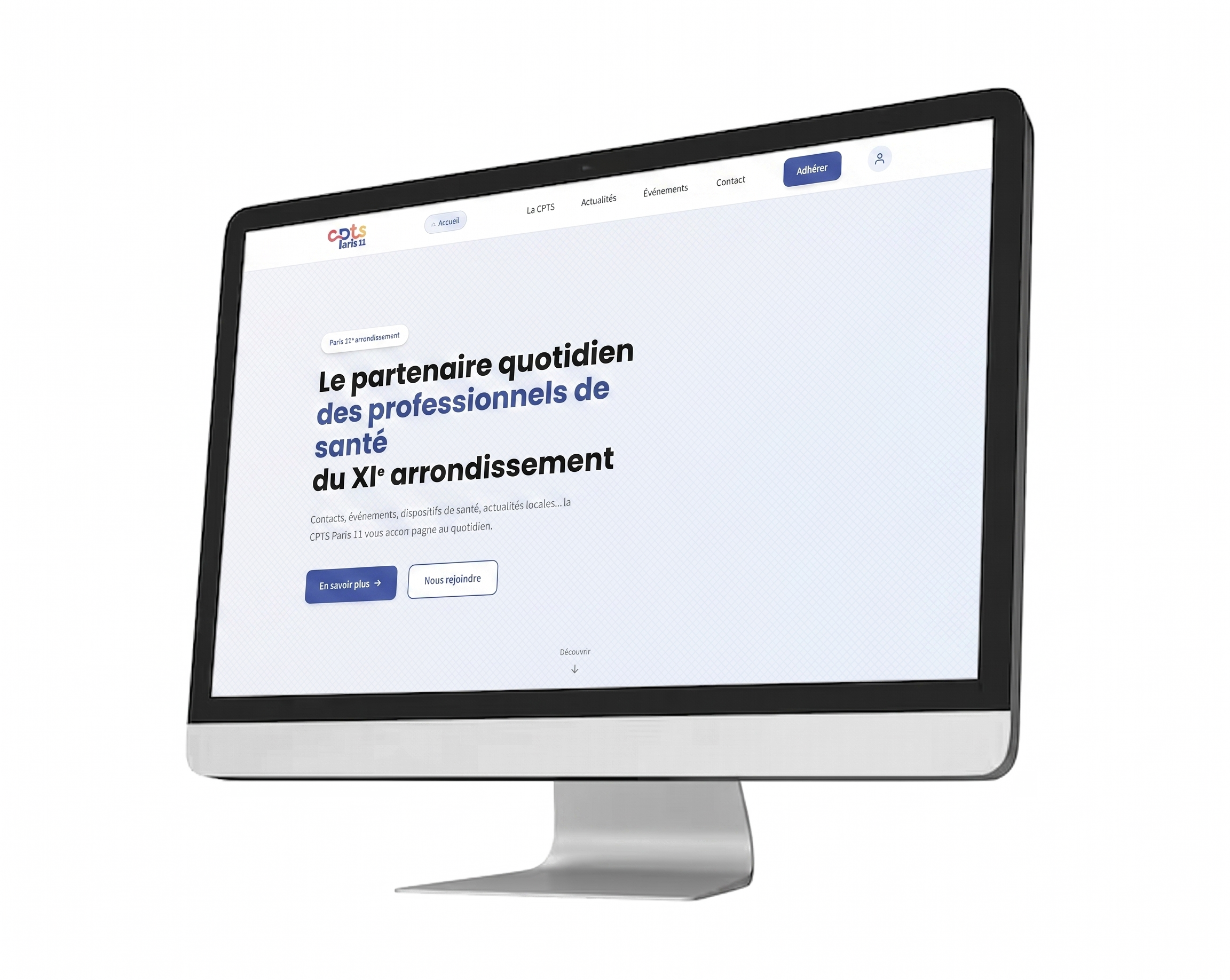CPTS Paris 11 sur iMac